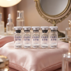 Fibronectina en Polvo Liofilizado 150mg Viales Cuidado Facial Antienvejecimiento para Mujeres Uso Doméstico - Product Image 1