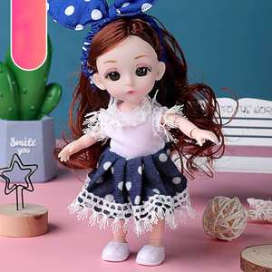 Cadeau de Noël 2023 en vente chaude, <span class=keywords><strong>poupée</strong></span> BJD miniature en vinyle souple mignonne de 17 cm, <span class=keywords><strong>poupée</strong></span> bébé <span class=keywords><strong>Chucky</strong></span> - Product Image 6