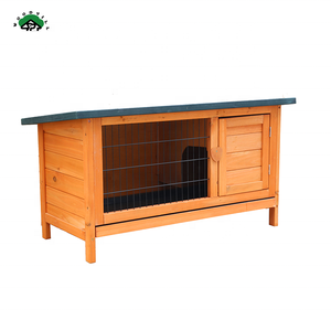2023 sıcak <span class=keywords><strong>Pet</strong></span> kafesleri düşük fiyat bahçe açık ahşap tavşan kafesi - Product Image 2