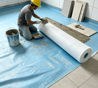 Rouleau de protection de sol en feutre non tissé personnalisé pour peintre, anti-salissure, imperméable, pour travaux de rénovation et de construction à domicile