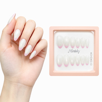 Ongles à presser en acrylique Premium, finition mate et pailletée, élégants et sophistiqués, respectueux de la peau, sans dommages causés par la colle, vente en gros