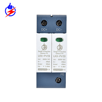 Solaire spd 3kv 20ka 40ka dc 30v 150v 500v dc 100a 2 pôles ac 3p 240v t1 t2 12v 24v 48v données numériques spd protection contre les surtensions