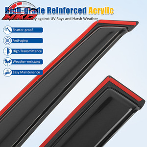 Pare-pluie pour vitres latérales Honda Civic berline 4 portes 2016-2021 - Product Image 4