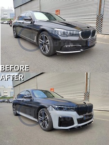 Facelift Refit Bodykit para <span class=keywords><strong>BMW</strong></span> 7-Series G11 G12 2016 <span class=keywords><strong>2017</strong></span> 2018 730Li 740Li <span class=keywords><strong>750Li</strong></span> Actualización a G11 LCI Sport Style Bumper Headlight - Product Image 2