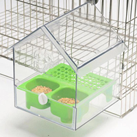 Fournitures pour oiseaux de haute qualité en plastique multifonctionnel mangeoire pour perroquets jouets pour oiseaux
