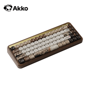 AKKO MU01山地隐居无线木制电脑垫片安装键盘木箱键盘 - Product Image 6
