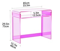 Barrière pliable moderne sur mesure pour chiens et chats en PMMA acrylique, écologique, portable, durable, convertible, service de découpe
