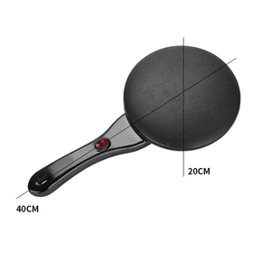 Crêpière électrique 20 cm – Plaque chauffante pour crêpes et pancakes - Product Image 4