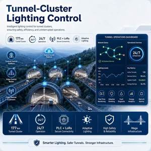 Iluminación LED Inteligente para Carreteras de 100 km, Clase Km, Construcción en Aluminio IP66, Escala de 10,000 Luces, Gestión de Evidencia GIS en Tiempo Real - Product Image 4