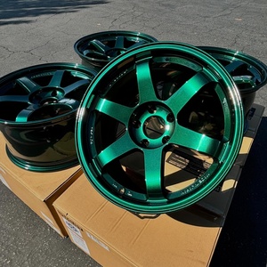 Volk Racing TE37 SL SAGA Vert 5x100 5x112 5x120 5x114 3 17 17x9 18x9 5 38 18x11 pour Brz GR86 FK8 S2000 Honda Camry - Product Image 2