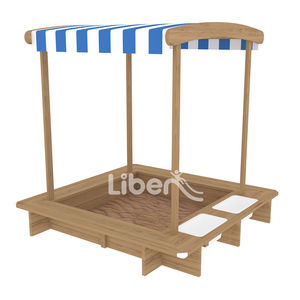 Grande <span class=keywords><strong>bac</strong></span> à <span class=keywords><strong>sable</strong></span> <span class=keywords><strong>en</strong></span> bois pour enfants <span class=keywords><strong>en</strong></span> forme de bateau pirate, avec auvent réglable <span class=keywords><strong>en</strong></span> <span class=keywords><strong>hauteur</strong></span>, pour la cour, écologique et non toxique - Product Image 6