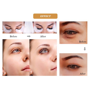 2022 Beaded Self Warming Microneedle Aloe Vera Hydro Gel <b>Eye</b> Lash Patch for Travel Steam <b>Eye</b> <b>Mask</b> - Product Image 6