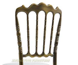 Factory Direct Stackable Metal Weddings Event Banquet <b>Chair</b> With Cushion - Product Image 6