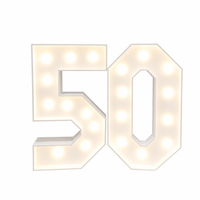 Lettres lumineuses personnalisables, enseignes alphabétiques 3D LED, lampe étanche IP65, multicolores pour hôtels, écoles, hôpitaux