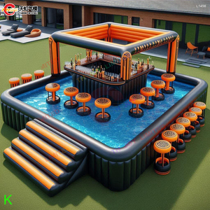 <span class=keywords><strong>Piscina</strong></span> Inflable <span class=keywords><strong>Gigante</strong></span> Portátil para Exteriores, Carpa para Eventos, <span class=keywords><strong>Piscina</strong></span> Flotante de PVC para Fiestas en el Patio, Hermética - Product Image 5