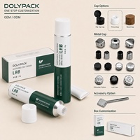 Tube de dentifrice en aluminium vide, tube cosmétique en aluminium pour crème cosmétique