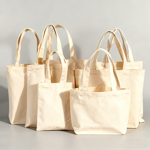 Borsa Shopper in Tela di Cotone Ecologica Riutilizzabile Personalizzabile OEM/ODM, Grande Capacità, per Stampa Logo - Product Image 2