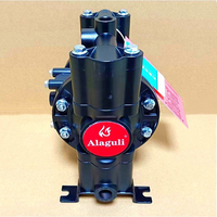 Pompe de process pneumatique à double diaphragme PTFE Alaguli Ala-6688-AL-DN20 pour le traitement de l'eau industrielle, personnalisable OEM