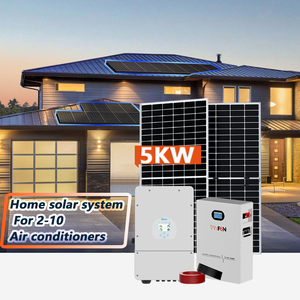 Sistema de Energía Solar Completo de 10kw, 5000w, 110v, 220v, Fuera de la Red, Sistema de Energía Solar de 8kw, SP3-20KW, Panel Solar de 10kw, SP3-20 - Product Image 1