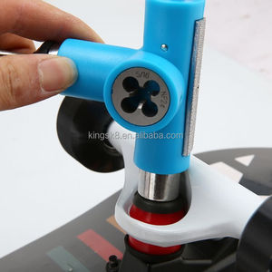 Llave semiautomática multifunción para reparación <span class=keywords><strong>de</strong></span> patinetas, accesorios en forma <span class=keywords><strong>de</strong></span> T para herramientas eléctricas <span class=keywords><strong>de</strong></span> cuatro ruedas - Product Image 6