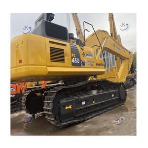 Excavatrice Komatsu PC450 d'occasion d'origine japonaise, 45 tonnes, bon état, puissance suffisante, marteau hydraulique inclus, moteur, engrenages - Product Image 3
