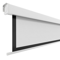 Écran de projection motorisé mural et de plafond XJK de qualité supérieure, 150 pouces, 16:9, 4:3, blanc mat, pour cinéma