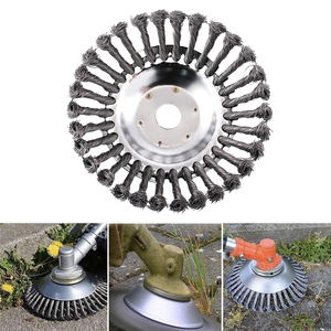 Tête de coupe-bordures en fil d'acier de 6, 8 et 10 pouces pour désherbeur de jardin, lame de tondeuse à gazon, outil de désherbage électrique - Product Image 3