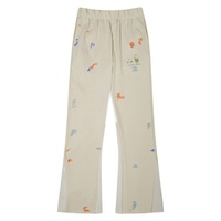 Gallery Men High Quality Flared Jogger Dept Track Pants Elastic Stacked Sweatpants