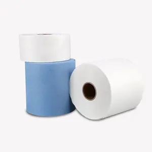 Rollo de papel de limpiaparabrisas azul superabsorbente de limpieza Industrial Stencil Smt de gran oferta