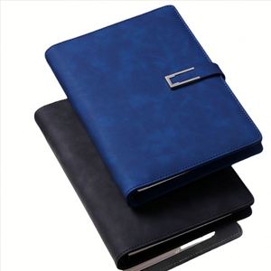 Custom Company Business Gifts PU Leather Hardcover 6 Ring Binder Loose-Leaf A6 Planner A5 Notebook 80 Sheets PVC/Fabric/PP - Product Image 1