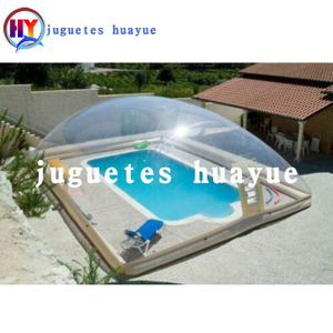 Nhà Máy Bán Buôn Hồ Bơi Ngoài Trời Trong Suốt Lều Inflatable Hồ Bơi Bìa - Product Image 3