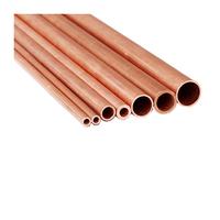 Tube de cuivre sans soudure en gros ASTM B280 C12200 résistant à haute pression pour raccords de climatisation CVC