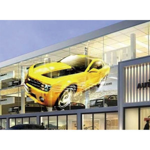 Linh hoạt trong suốt trong nhà Màn hình LED cho cửa hàng bán lẻ quảng cáo bức tường video với hình ảnh động SDK cho máy tính bảng sử dụng kỹ thuật số - Product Image 2