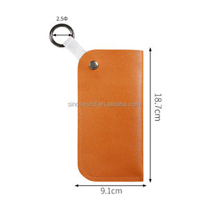 Étui à bijoux Sinco, boîte cadeau personnalisable, étui pour <span class=keywords><strong>lunettes</strong></span> de lecture, étui à <span class=keywords><strong>lunettes</strong></span> en cuir portable avec sangle de suspension - Product Image 2