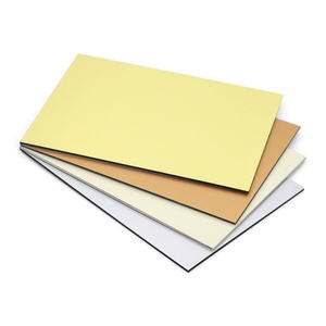 لوح ألومنيوم مركب (ACM/ACP) ديكوري أسود بسعر المصنع لتغليف الجدران الخارجية - Product Image 2