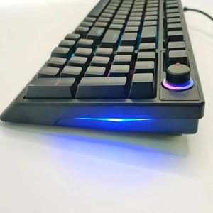 Factory Price 98 Keys Wired Game <b>Keyboard</b> Cool Orginal Gaming <b>Keyboard</b> Full Size Mechanical <b>Keyboard</b> With Knob - Product Image 6