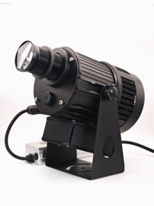 Bertin 150W RGBW/White LED Logo Gobo Outdoor <b>Projector</b> IP65 Waterproof DMX512/Sound-Activated Control E27 Aluminum 100w LED LOGO - Product Image 1