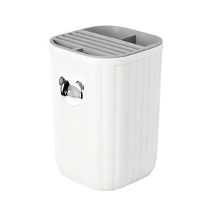 Kitchen Knife Rack Plastic Magnetic Countertop Storage For Knives And Chopsticks Multi Functional Holder - Product Image 1
