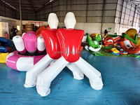 Mannequin gonflable Offre Spéciale de football de PVC/factice d'entraînement de football de gardien de but
