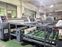 Mesin Press Panas Otomatis untuk Sublimasi Tekstil Sistem Pemanas Kain Gulungan Besar Kontinu