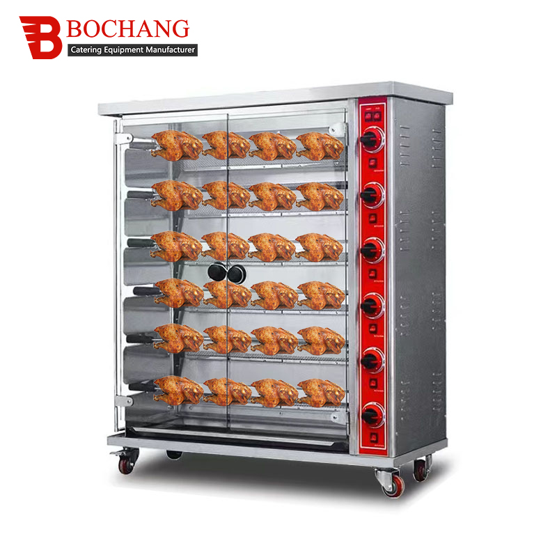 Gas Chicken Roasting Machines Efficient Durable