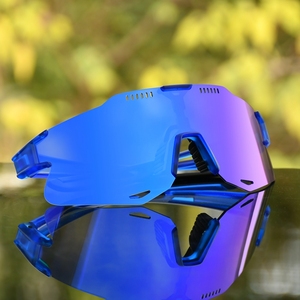 نظارة شمسية جديدة مخصصة بإطار كبير TR 90 Gafas رياضية MTB للجري والجبال وركوب الدراجات وركوب الدراجات الهوائية والطرق النظارات للرجال نظارات شمسية رياضية خارجية - Product Image 5