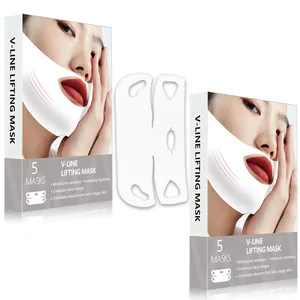 Beauty Care Products 5 Piece V Shape Women Face Lifting Mask Skin Care