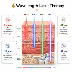 Apparecchiatura Veterinaria per Terapia Laser Freddo a Luce Infrarossa Rossa, Fotobiomodulazione per Cavalli, Fisioterapia e Terapia del Dolore - Product Image 3