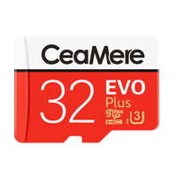 Cartes mémoire TF Ceamere 100% originales 512 Go EVO Plus de haute qualité, prix d'usine, 32 Go 64 Go 128 Go Classe 10 U3 Mini SD Cart SD Kort