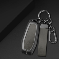 Porte-clés de voiture en alliage de Zinc pour Ford Fusion Mondeo Mustang F-150 Explorer Edge 2015 2016 2017 2018 accessoires intelligents