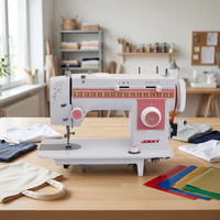 Machine à coudre domestique JH307 la plus vendue, qualité supérieure, polyvalente, conçue pour les travaux de confection de vêtements à domicile