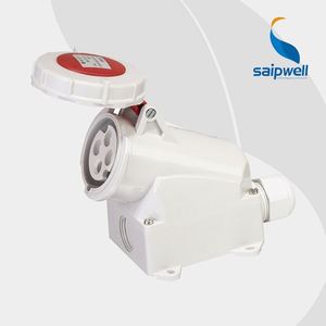 Saipwell IP44 3 P 16A Cee/IEC công nghiệp ổ cắm kết nối bao vây 5 + 3 AC cửa hàng 3 pin cực 63A Đánh giá hiện tại EU cắm tiêu chuẩn - Product Image 4
