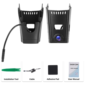 Cámara para Auto Podofo <span class=keywords><strong>HD</strong></span> 4K para BMW Serie 5/7 2018-2023, Caja Negra DVR con WiFi, Plug & Play, Visión Nocturna, Grabación en Bucle, Sensor G, ODM - Product Image 5