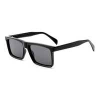 RTA-3704S 2025 nouvelles lunettes de soleil carrées en forme de rectangle noir UV400 verres polarisés Tac conduite pour hommes